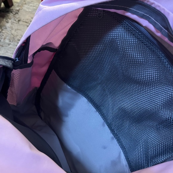 Adidas Pastel Pink and Charcoal Backpack - Picture 4 of 4
